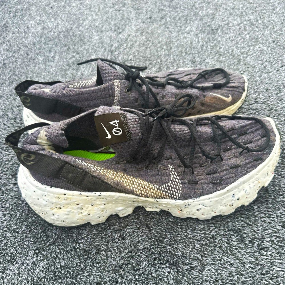 Nike Space Hippie 04 Mens 11 Gray Volt Crater Foam Sneakers CD3476-300